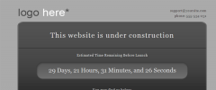 Simple "Coming soon" And "Under construction" screenshot 3