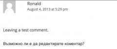 Simple Comment Editing screenshot 2