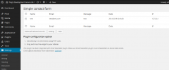 Simple contact form screenshot 2