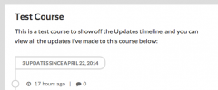 Simple Course Creator - Updates screenshot 1
