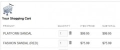 WordPress Simple Ecommerce Shopping Cart Plugin- Sell products through Paypal screenshot 1