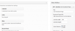 Simple Facebook Plugin screenshot 1
