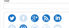 Simple Follow Me Social Buttons Widget screenshot 2