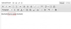 Include HTML and PHP screenshot 1