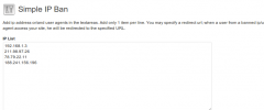 IP Ban screenshot 1