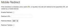 Simple Mobile URL Redirect screenshot 1