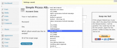 Simple Picasa Album Embedder screenshot 4
