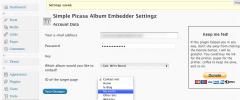 Simple Picasa Album Embedder screenshot 5