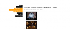 Simple Picasa Album Embedder screenshot 6