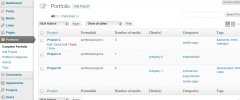 Simple Portfolio screenshot 1