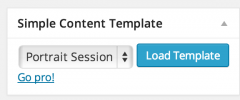 Simple Content Templates screenshot 1
