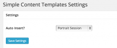 Simple Content Templates screenshot 2