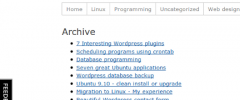 Simple posts list screenshot 1