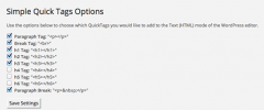 Simple Quick Tags screenshot 2