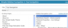 Simple Sidebar Navigation screenshot 1