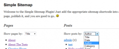 Simple Sitemap screenshot 1