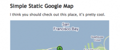 Simple Static Google Maps screenshot 1