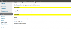 Simple Sticky Footer screenshot 1