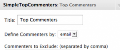 Simple Top Commenters screenshot 1