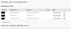 Simple User Admin screenshot 1