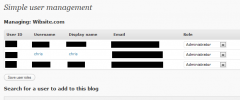 Simple User Admin screenshot 2