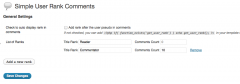 Simple User Rank Comments screenshot 1