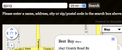SimpleMap Store Locator screenshot 1