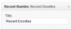 SimpleRecentThumbs screenshot 2