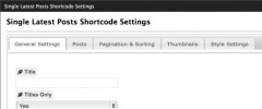 Single Latest Posts Lite screenshot 4