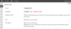 SitePush screenshot 1