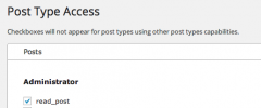 SK Post Type Access screenshot 2