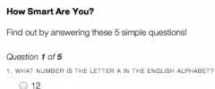 SlickQuiz screenshot 4