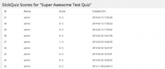 SlickQuiz screenshot 7