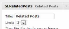 SLRelatedPosts screenshot 1