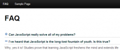 Smart FAQ screenshot 1