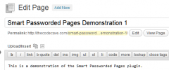 Smart Passworded Pages screenshot 2