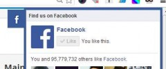 SME Facebook Likebox Sidebar screenshot 3
