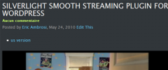 Silverlight Video Player screenshot 5