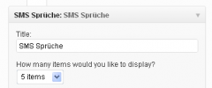 SMS Sprüche Widget screenshot 3