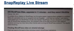 SnapReplay screenshot 2