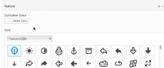 Features Widget screenshot 2