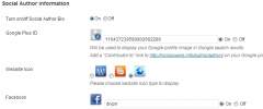 Social Author Bio screenshot 5