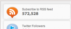 Social Counter Widget screenshot 1