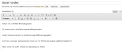 Social Handles screenshot 1