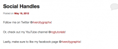 Social Handles screenshot 2