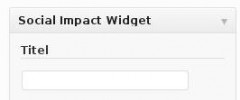 Social Impact Widget screenshot 1