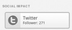 Social Impact Widget screenshot 2