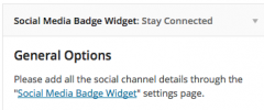 Social Media Badge Widget screenshot 6