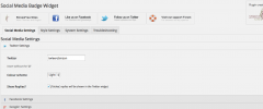 Social Media Badge Widget screenshot 7