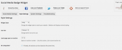 Social Media Badge Widget screenshot 8